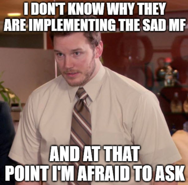 I don’t know why meme